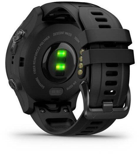 Смарт-часы Garmin Descent Mk2S Carbon Grey with Black Silicone Band 832544 фото