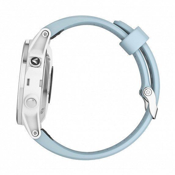 Смарт-часы Garmin Fenix 5S Plus White with Sea Foam Band 556027 фото