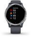 Смарт-годинник Garmin Venu Silver Stainless Steel Bezel with Granite Blue Case and Silicone Band 695392 фото 5