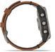 Смарт-годинник Garmin Fenix ​​7 Sapphire Solar Titanium with Chestnut Leather Band 893974 фото 11