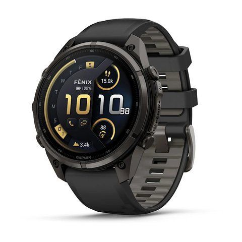 Смарт-часы Garmin Fenix 9 Pro 47mm LTE Carbon Gray DLC Titanium with Black Silicone Band (010-04336-10/11) 1482138 фото