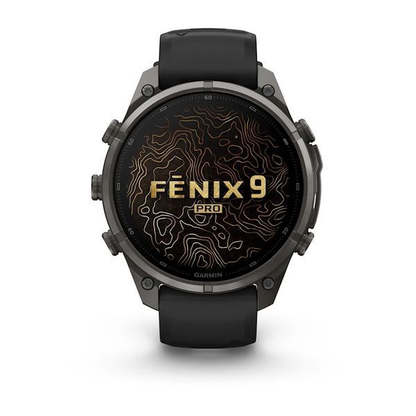 Смарт-часы Garmin Fenix 9 Pro 47mm LTE Carbon Gray DLC Titanium with Black Silicone Band (010-04336-10/11) 1482138 фото