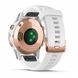 Смарт-часы Garmin Fenix 5S Plus, Sapphire Rose Gold with White Silicone Band 563390 фото 4