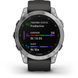 Смарт-годинник Garmin Fenix ​​7 Silver with Graphite Band 894030 фото 3