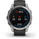 Смарт-годинник Garmin Fenix ​​7 Silver with Graphite Band 894030 фото 4