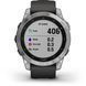Смарт-годинник Garmin Fenix ​​7 Silver with Graphite Band 894030 фото 9