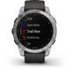 Смарт-годинник Garmin Fenix ​​7 Silver with Graphite Band 894030 фото 11