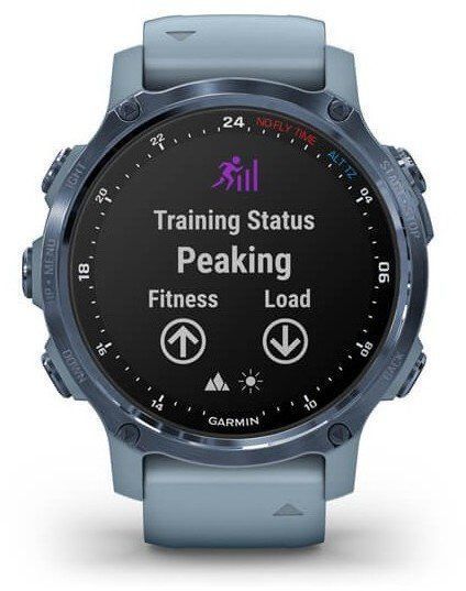 Смарт-часы Garmin Descent Mk2S Mineral Blue with Sea Foam Silicone Band 832543 фото