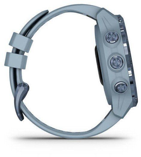 Смарт-часы Garmin Descent Mk2S Mineral Blue with Sea Foam Silicone Band 832543 фото