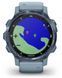Смарт-часы Garmin Descent Mk2S Mineral Blue with Sea Foam Silicone Band 832543 фото 8