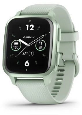 Смарт-годинник Garmin Venu SQ 2 Metallic Mint Aluminium Bezel with Cool Mint Case and Silicone Band 974491 фото
