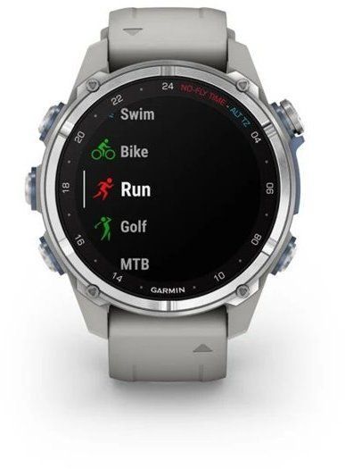 Смарт-часы Garmin Descent Mk3 43mm Stainless Steel with Fog Grey Silicone Band 1244076 фото