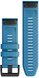 Ремінець Garmin QuickFit 26 Watch Bands Cirrus Blue Silicone 1091305 фото 2