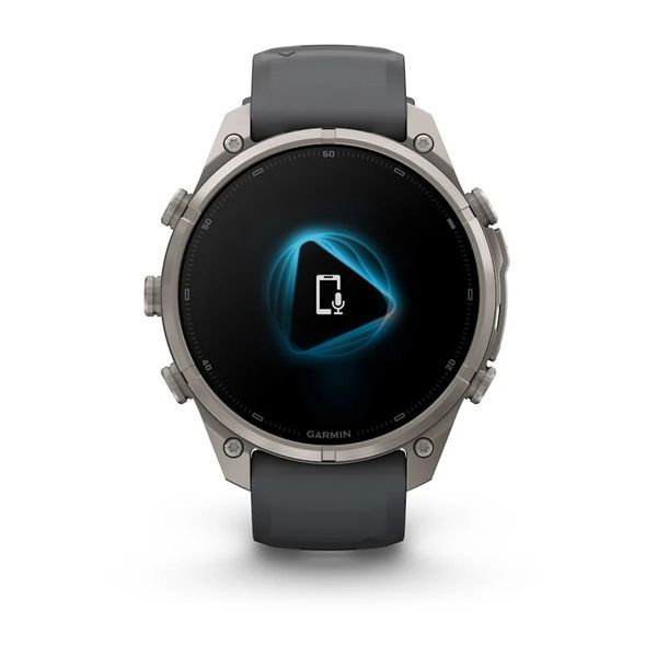 Смарт-годинник Garmin Fenix 9 Pro 47mm LTE Titanium with Graphite/Black Silicone Band (010-04336-20/21) 1482140 фото
