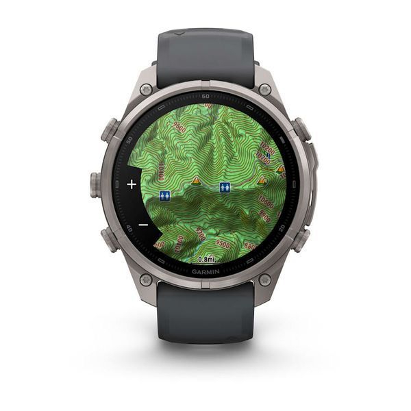 Смарт-годинник Garmin Fenix 9 Pro 47mm LTE Titanium with Graphite/Black Silicone Band (010-04336-20/21) 1482140 фото