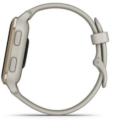Смарт-годинник Garmin Venu SQ 2 Music Cream Gold Aluminium Bezel with French Grey Case and Silicone Band 974494 фото