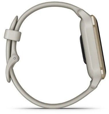 Смарт-годинник Garmin Venu SQ 2 Music Cream Gold Aluminium Bezel with French Grey Case and Silicone Band 974494 фото