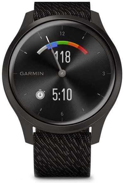 Смарт-часы Garmin vivomove Style Gunmetal-Dark Gray Fabric 835294 фото