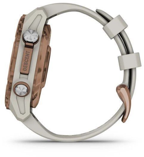 Смарт-часы Garmin Descent Mk3i 43mm Bronze PVD Titanium with French Grey Silicone Band 1244078 фото