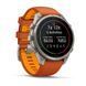 Смарт-часы Garmin Fenix 9 Pro 47mm LTE Titanium with Autumn Orange/Orange Silicone Band (010-04336-00/01) 1482141 фото 3