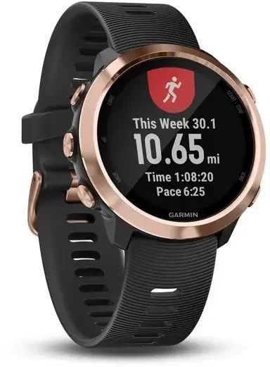 Смарт-часы Garmin Forerunner 645 Music Black with Rose Gold Hardware 700340 фото