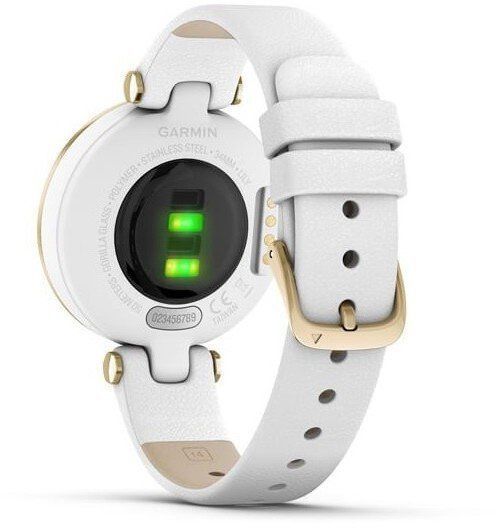Смарт-часы Garmin Lily Classic Light Gold Bezel with White Case and Italian Leather Band 800885 фото