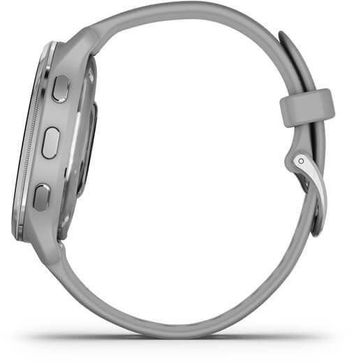 Смарт-годинник Garmin Venu 2 Plus Silver Stainless Steel Bezel with Powder Gray Case and Silicone Band 887479 фото