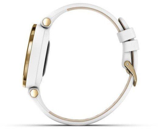 Смарт-часы Garmin Lily Classic Light Gold Bezel with White Case and Italian Leather Band 800885 фото