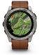 Смарт-часы Garmin Fenix 8 AMOLED 51mm Sapphire Carbon Grey DLC with Chestnut Leather Band 1346631 фото 6