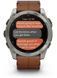 Смарт-часы Garmin Fenix 8 AMOLED 51mm Sapphire Carbon Grey DLC with Chestnut Leather Band 1346631 фото 10