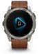 Смарт-часы Garmin Fenix 8 AMOLED 51mm Sapphire Carbon Grey DLC with Chestnut Leather Band 1346631 фото 11
