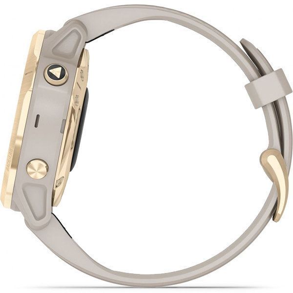 Смарт-часы Garmin Fenix 6S Pro Solar Edition Light gold with light sand band 810231 фото