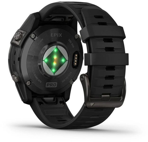 Смарт-годинник Garmin Epix Pro (Gen 2) 47mm Slate Grey with Black Band 1118725 фото