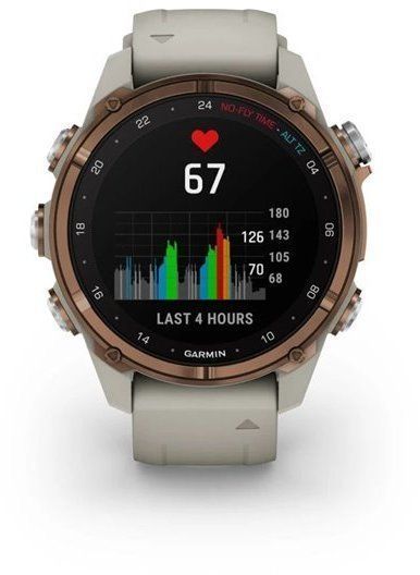 Смарт-часы Garmin Descent Mk3i 43mm Bronze PVD Titanium with French Grey Silicone Band and Descent T2 Transceiver 1244084 фото