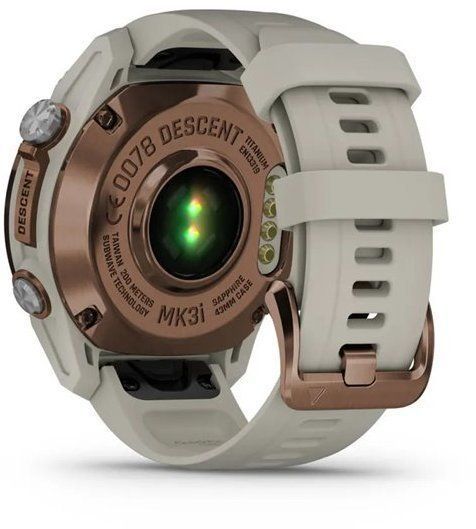 Смарт-часы Garmin Descent Mk3i 43mm Bronze PVD Titanium with French Grey Silicone Band and Descent T2 Transceiver 1244084 фото