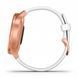 Смарт-часы Garmin Vivomove Style Rose Gold Aluminum Case with White Silicone Band 587117 фото 6