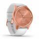 Смарт-часы Garmin Vivomove Style Rose Gold Aluminum Case with White Silicone Band 587117 фото 4