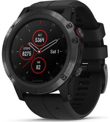 Смарт-часы Garmin Fenix 5X Plus Sapphire Black 687398 фото