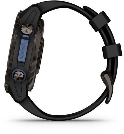 Смарт-годинник Garmin Descent Mk3i 43mm Carbon Grey DLC Titanium with Black Silicone Band 1244077 фото