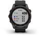 Смарт-годинник Garmin Fenix ​​7S Sapphire Solar Carbon Grey DLC Titanium with Black Band 894083 фото 5