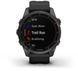 Смарт-годинник Garmin Fenix ​​7S Sapphire Solar Carbon Grey DLC Titanium with Black Band 894083 фото 8