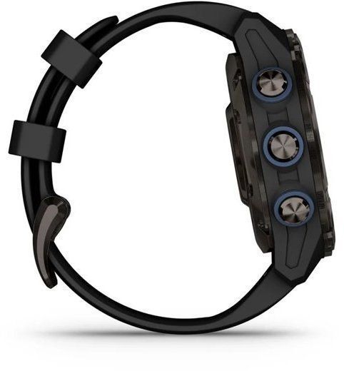 Смарт-годинник Garmin Descent Mk3i 43mm Carbon Grey DLC Titanium with Black Silicone Band and Descent T2 Transceiver 1244083 фото