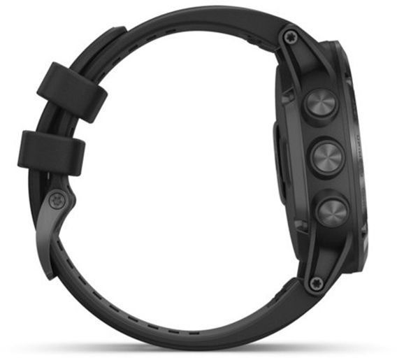 Смарт-часы Garmin Fenix 5x Plus Sapphire Black with Black Band 787145 фото
