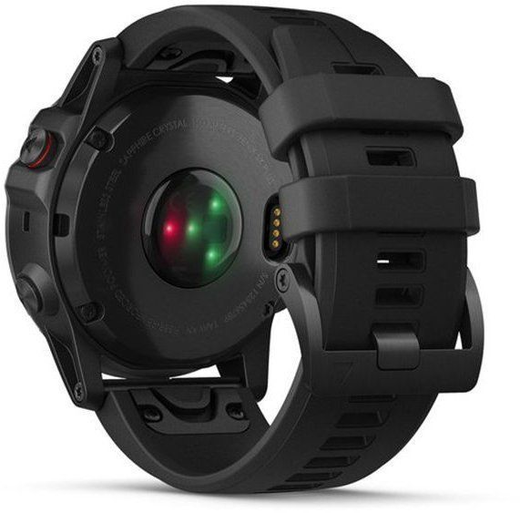 Смарт-часы Garmin Fenix 5x Plus Sapphire Black with Black Band 787145 фото