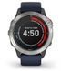 Смарт-часы Garmin quatix 6 Gray with Captain Blue Band 832573 фото 9