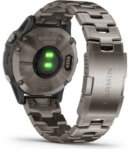 Смарт-часы Garmin Quatix 6 Titanium Grey with Titanium Band 823171 фото