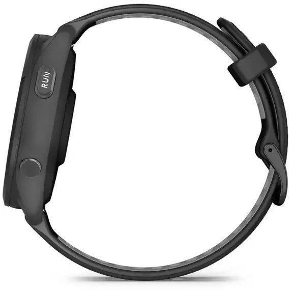 Смарт-годинник Garmin Forerunner 265 Black Bezel and Case with Black/Powder Gray Silicone Band 1062999 фото