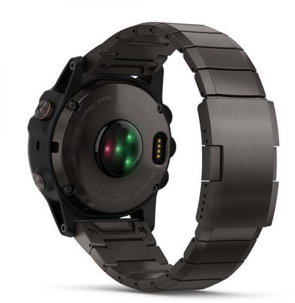 Смарт-часы Garmin Fenix 5X Plus Sapphire Carbon Gray DLC Titanium with DLC Titanium Band 882223 фото