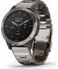 Смарт-часы Garmin Quatix 6 Titanium Grey with Titanium Band 823171 фото 1
