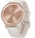 Смарт-часы Garmin Vivomove Trend Peach Gold Stainless Steel Bezel with Ivory Case and Silicone Band 1056263 фото 5